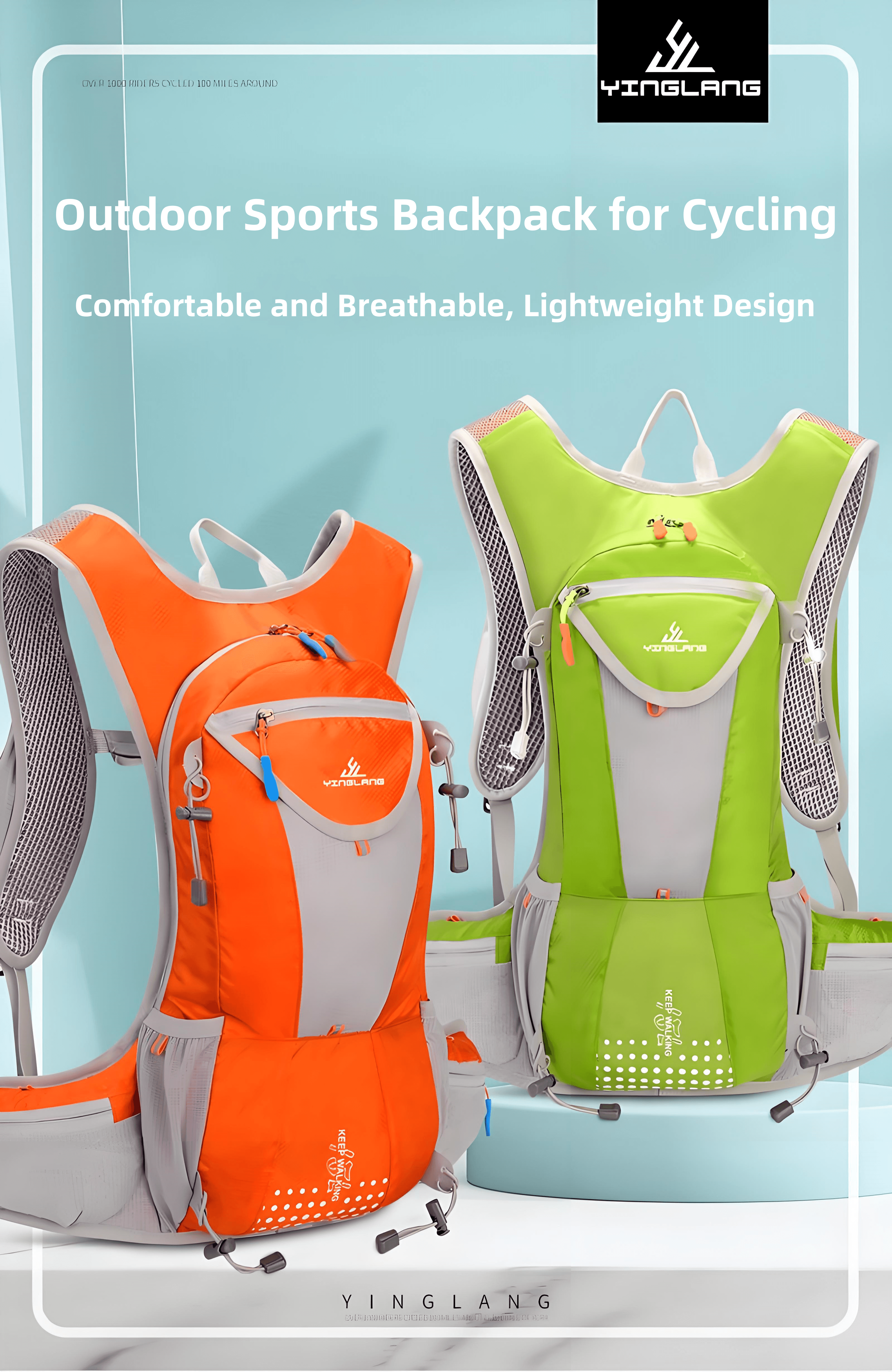 Trail Running Hydration Pack Outdoor Cycling and Hiking Hydration Backpack