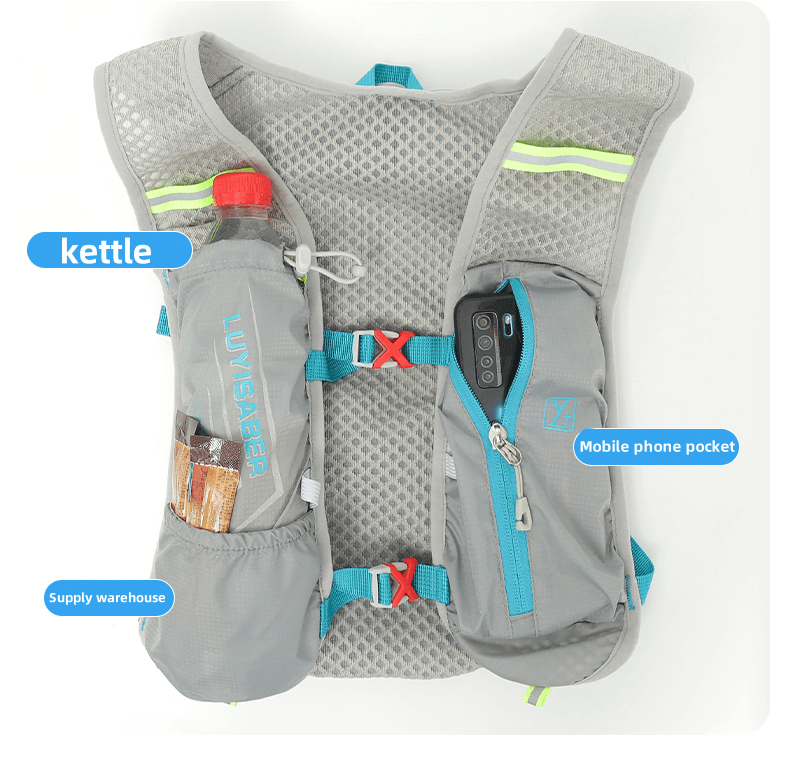 Cross-country running and cycling water bag backpack Marathon outdoor hiking and mountaineering water bag backpack