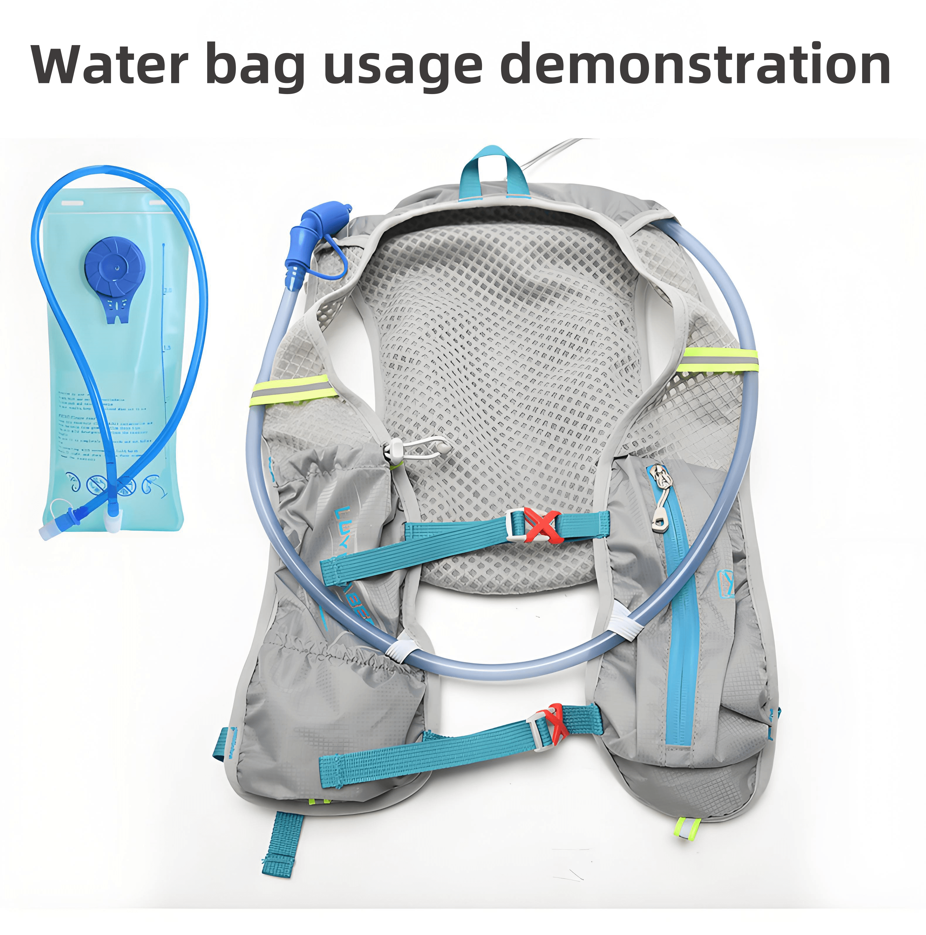 Cross-country running and cycling water bag backpack Marathon outdoor hiking and mountaineering water bag backpack