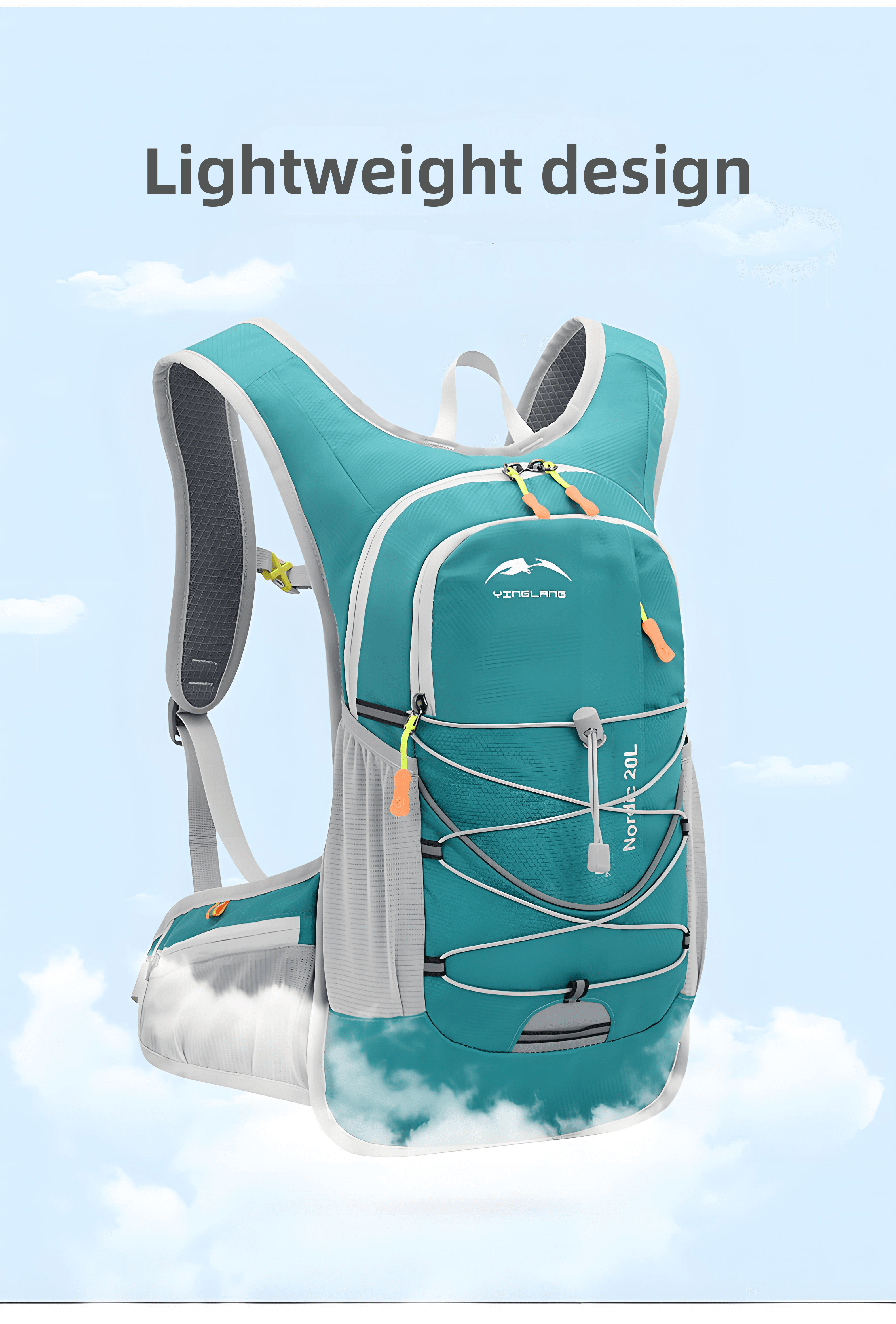 Outdoor mountaineering water bag backpack Running and cycling ultralight water bag backpack