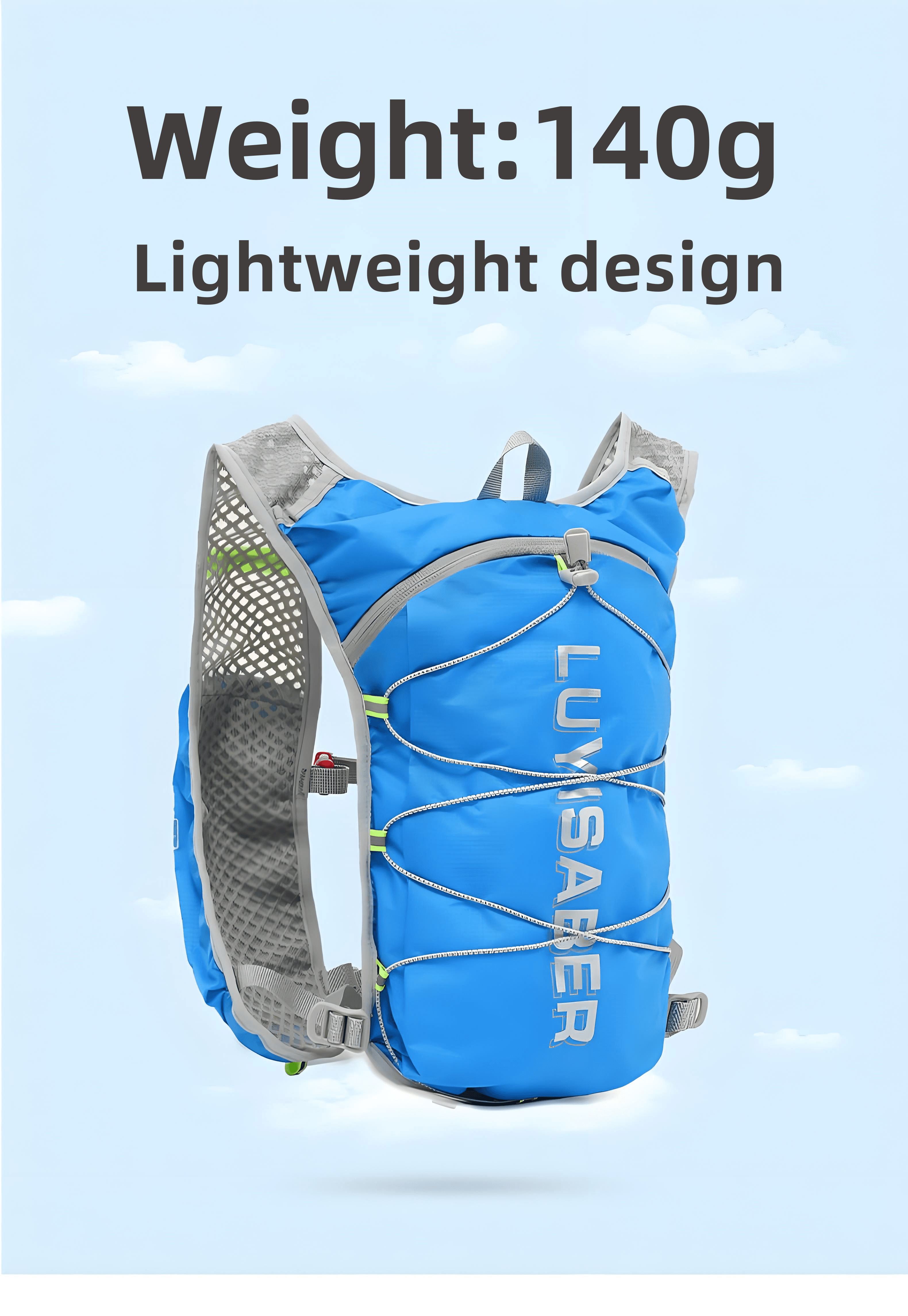 Cross-country running and cycling water bag backpack Marathon outdoor hiking and mountaineering water bag backpack