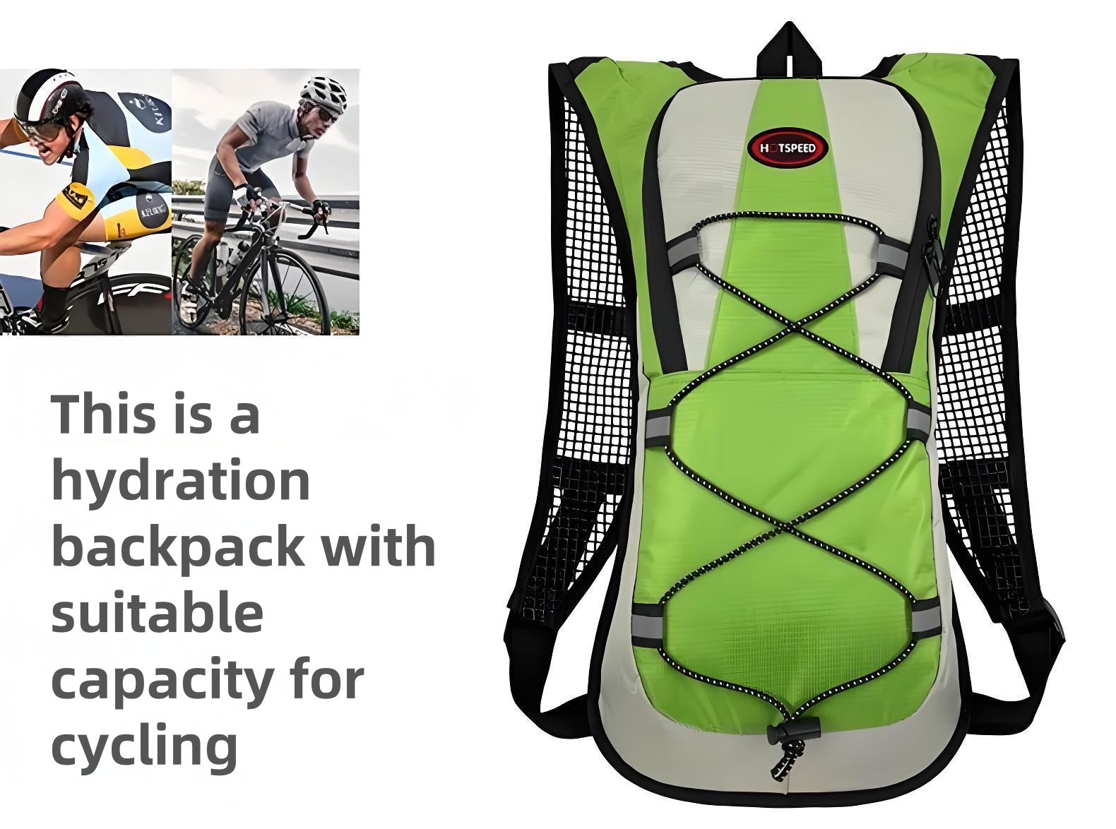 Cross-country running water bag backpack Ultralight water bag Multifunctional cycling shoulder water bag backpack