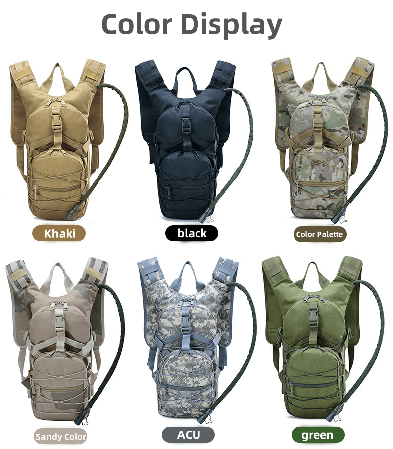 Outdoor Cycling Water Bag Backpack Men’s and Women’s Leisure Sports Water Bag Backpack