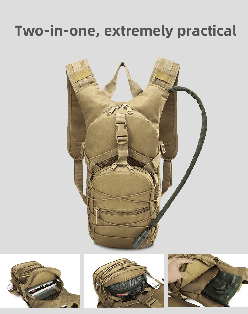 Outdoor Cycling Water Bag Backpack Men’s and Women’s Leisure Sports Water Bag Backpack