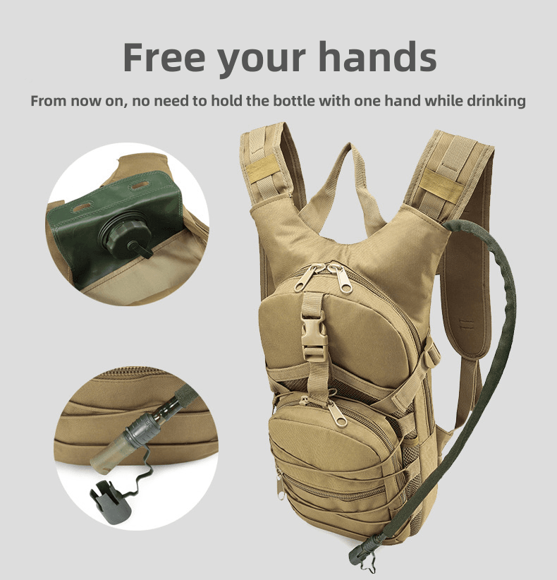 Outdoor Cycling Water Bag Backpack Men’s and Women’s Leisure Sports Water Bag Backpack